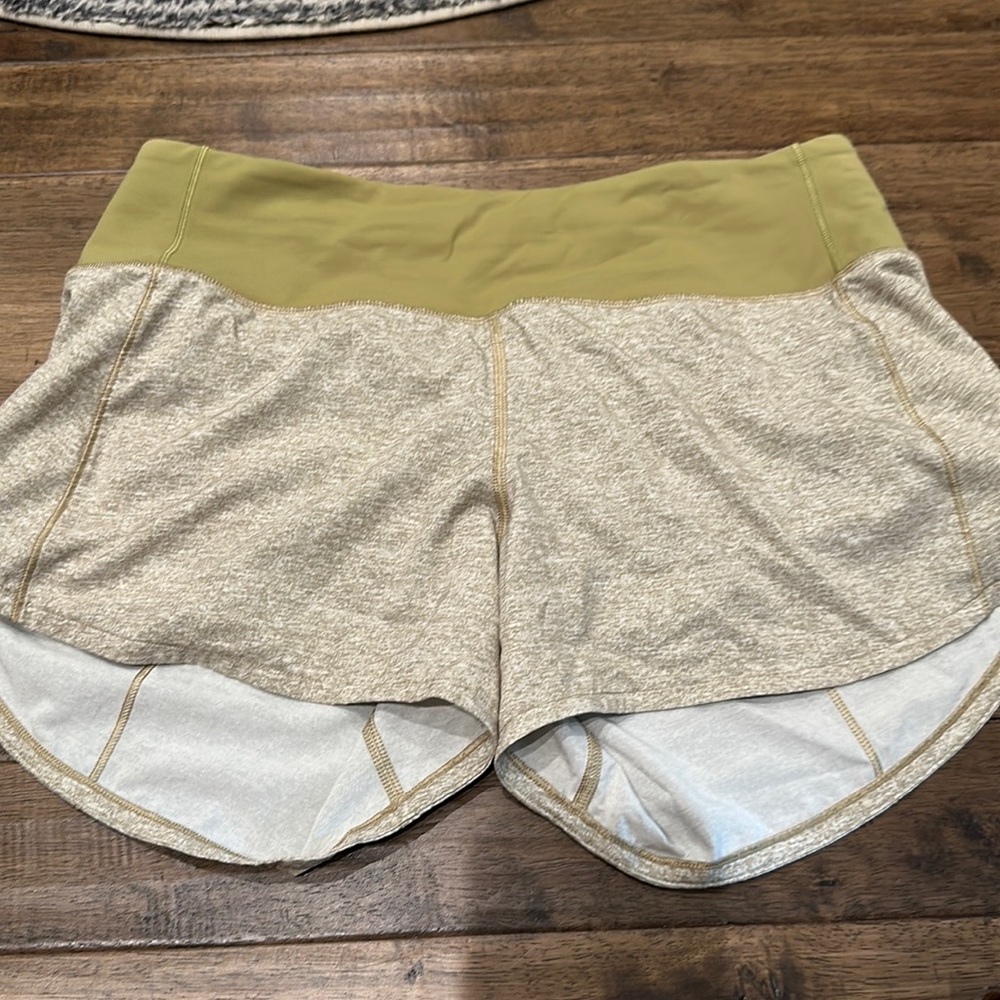 EUC Lululemon Speed Up 4” mid rise